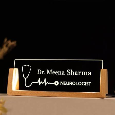 Table Name Plate for Doctors
