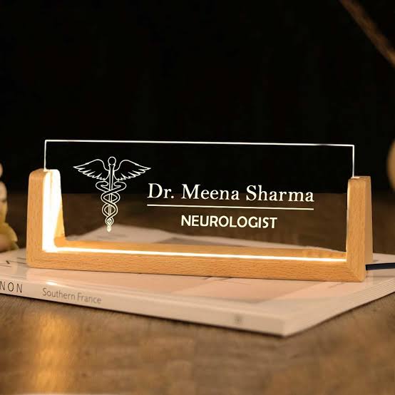 Table Name Plate for Doctors