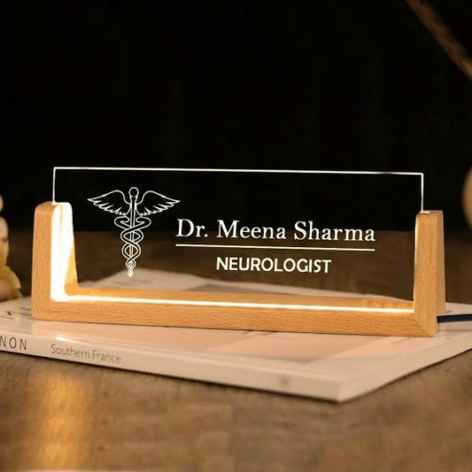 Table Name Plate for Doctors