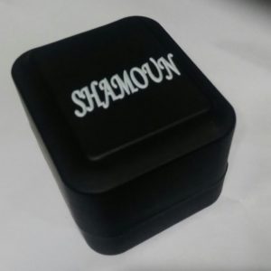 Design Your Own Custom Name Printed Ring Box – With Light