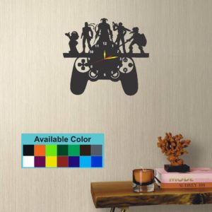 Gaming Handle Model Wall Clock, Specially Designed For Kids Room-