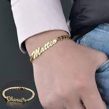 Personalized Your Own Name Bracelet – In Chain